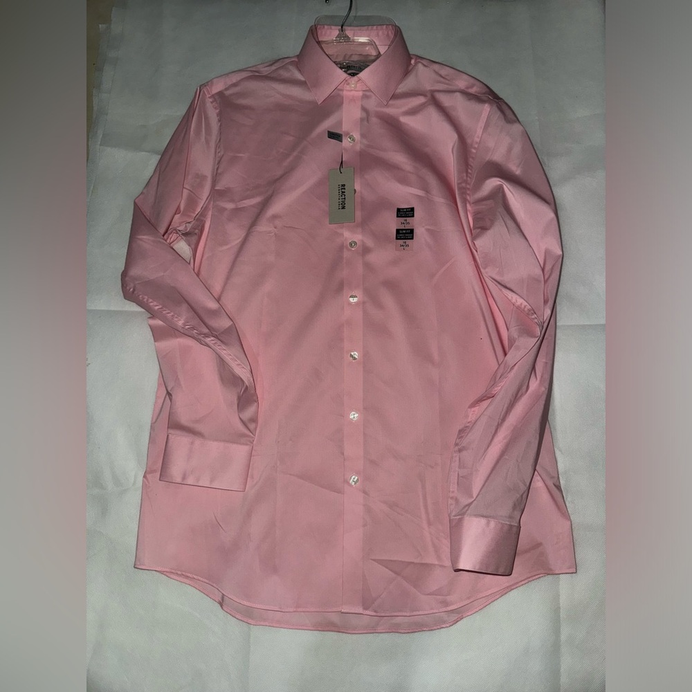 NWT Kenneth Cole Reaction button down slim fit